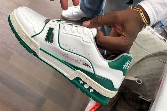 Virgil Abloh 赠送 Don C 特別版 Louis Vuitton 低筒運動鞋