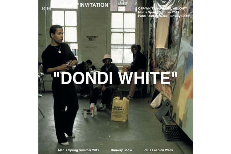 Virgil Abloh 公布 Off-White™ 2019 春夏最新主題
