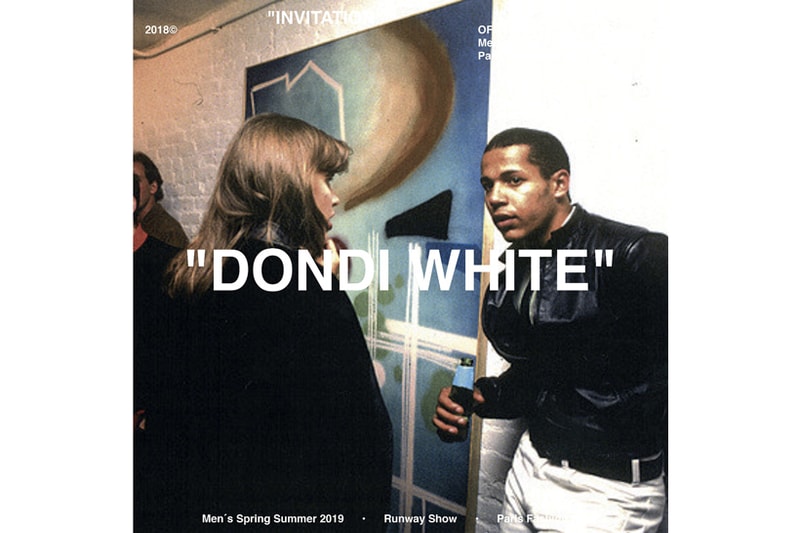 Virgil Abloh 公布 Off-White™ 2019 春夏最新主題