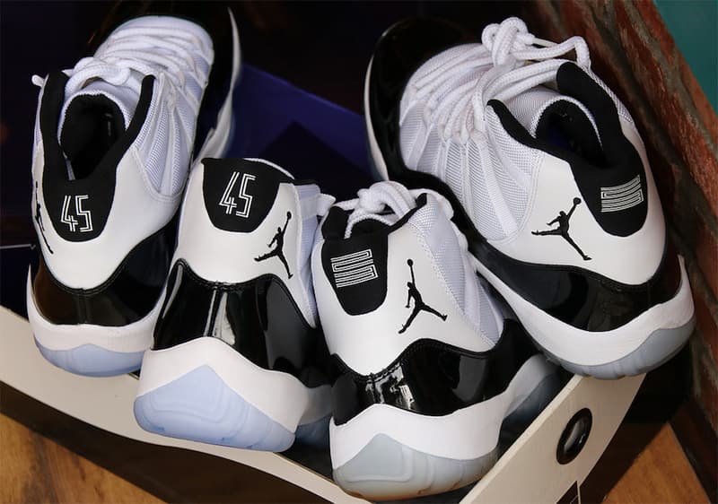 2011 及 2018 復刻版 Air Jordan「Concord」細節對比公開