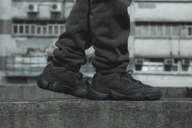 近賞 adidas + KANYE WEST YEEZY 500 全新「Utility Black」配色
