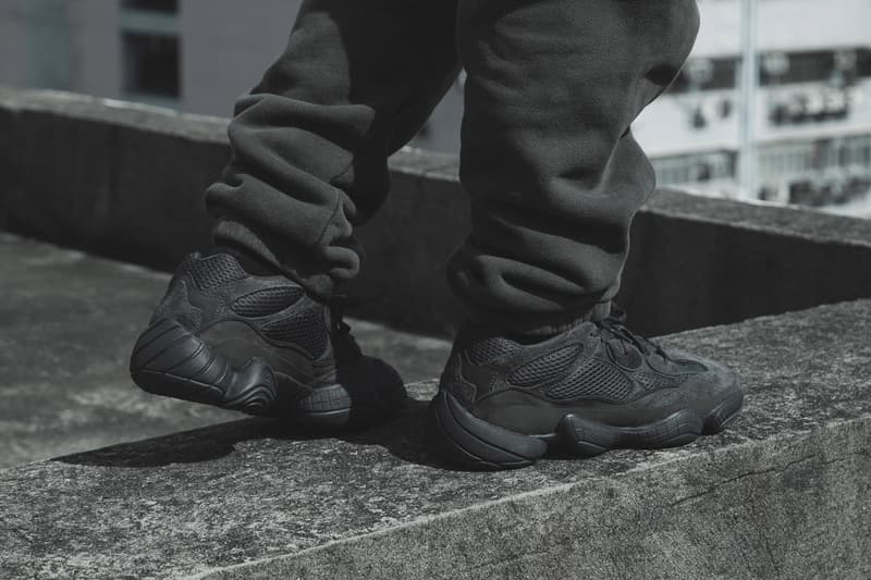 近賞 adidas + KANYE WEST YEEZY 500 全新「Utility Black」配色