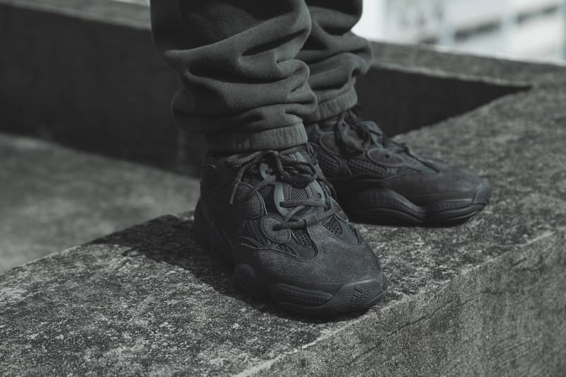 近賞 adidas + KANYE WEST YEEZY 500 全新「Utility Black」配色