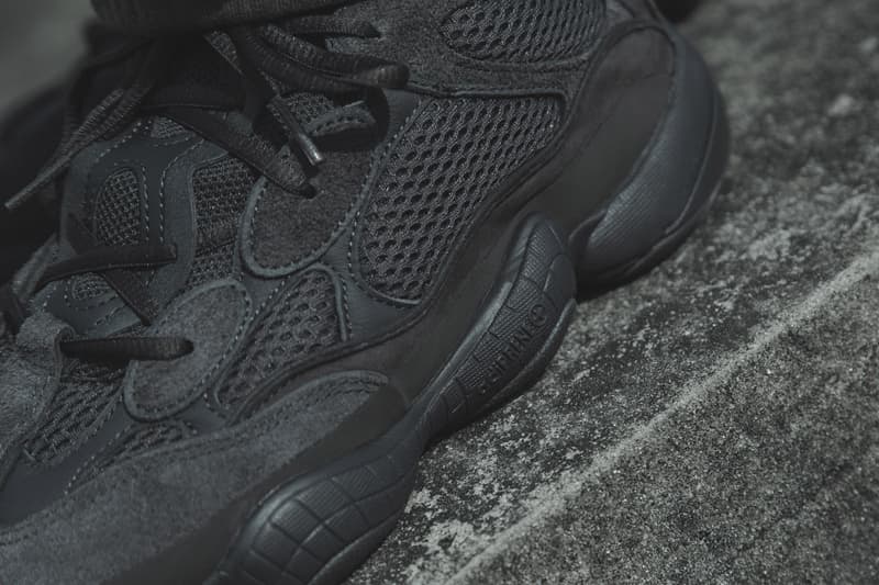 近賞 adidas + KANYE WEST YEEZY 500 全新「Utility Black」配色
