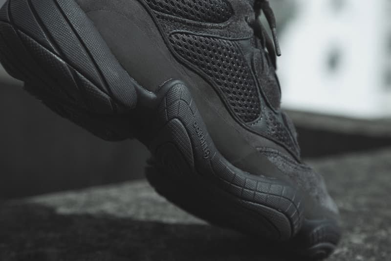 近賞 adidas + KANYE WEST YEEZY 500 全新「Utility Black」配色