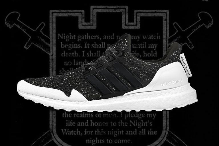 《Game of Thrones》x adidas 全新聯名 UltraBOOST「Night's Watch」配色曝光