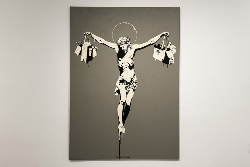 走進神秘街頭藝術家 Banksy 倫敦非官方展覽「Greatest Hits」