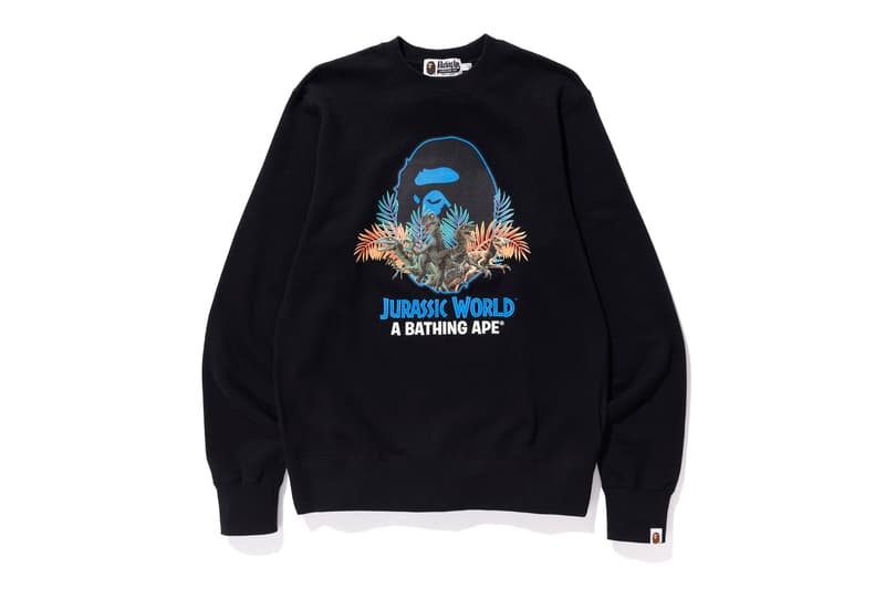 A BATHING APE® x《Jurassic World》全新聯名系列即將上架