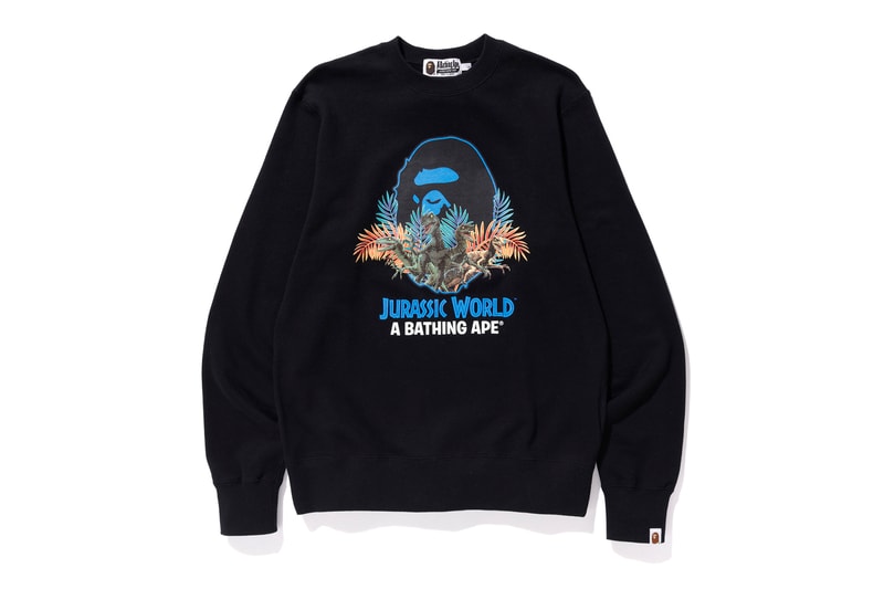 A BATHING APE® x《Jurassic World》全新聯名系列即將上架