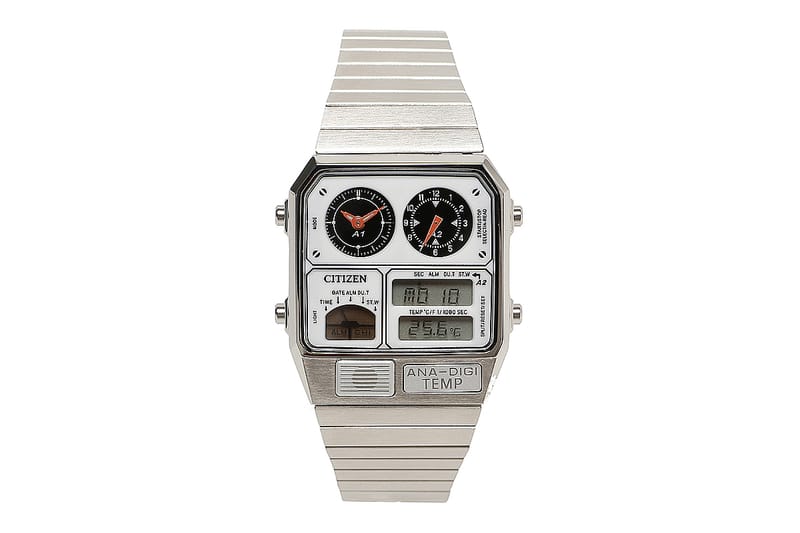 Citizen x BEAMS 復刻 80 年代「ANA-DIGI TEMP」腕表