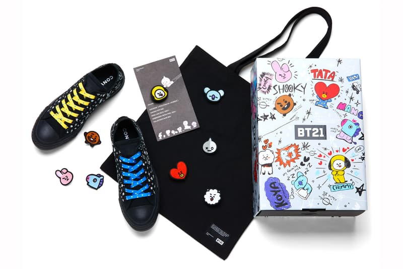 Converse x BT21 聯名系列即將上架