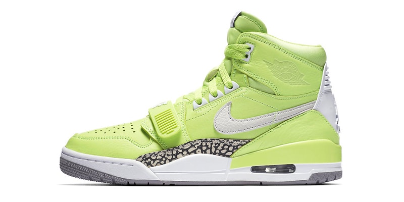 Just Don x Jordan Legacy 312「Ghost Green」官方圖片釋出