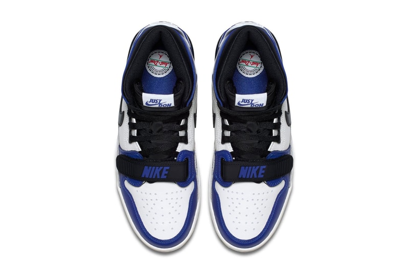 Just Don x Jordan Brand 最強混合體 Jordan Legacy 312「Storm Blue」官方圖片釋出