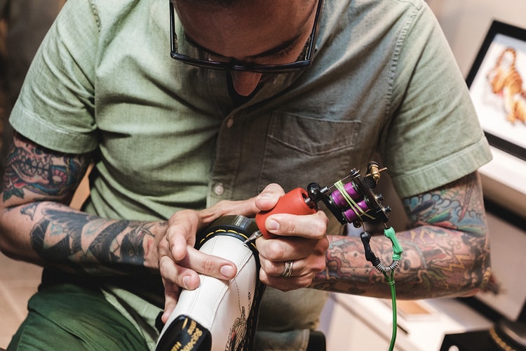 走進 Dr. Martens 東京發佈會-專訪「Tattoo」系列英、美、日三大紋身師