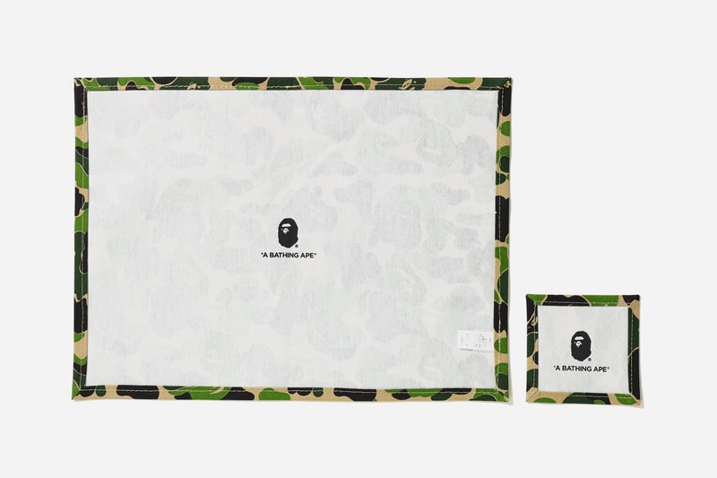 A BATHING APE® 推出 ABC CAMO 餐墊