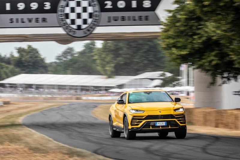 Lamborghini Urus 現身 2018 古德伍德速度節