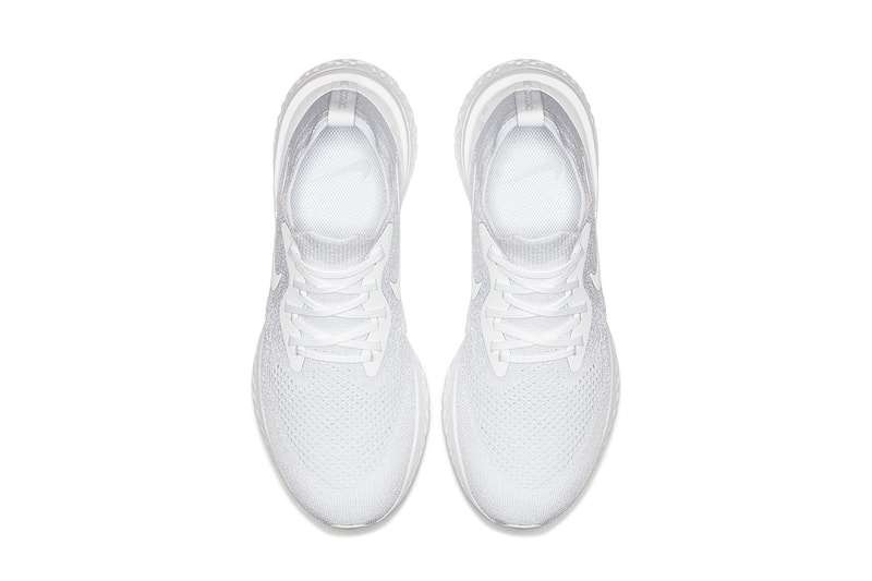 Nike Epic React Flyknit 全新「Triple White」配色正式上架