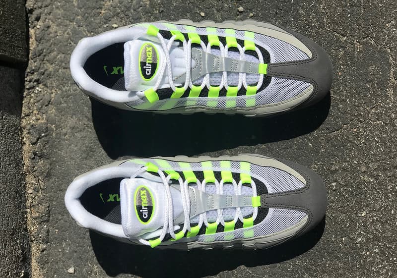 Nike 變種鞋款 Air VaporMax 95「Neon」更多實物細節曝光