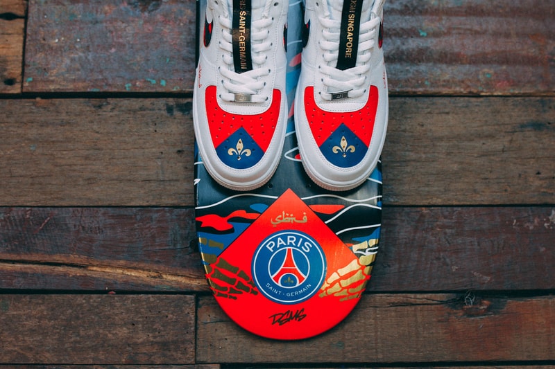 SBTG 攜手 Paris Saint-Germain 打造客製版 Nike Air Force 1