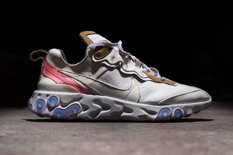 The Shoe Surgeon 以皮革材質打造 Nike React Element 87 全新客製版本