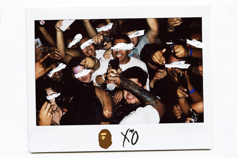 The Weeknd 正式發布 A BATHING APE® x XO 聯名系列