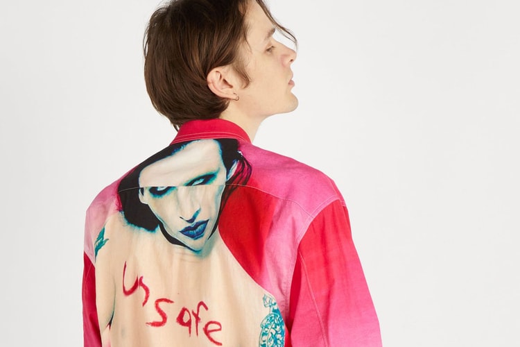 Vetements 2018 秋冬系列 Marilyn Manson 印花襯衫開放預購