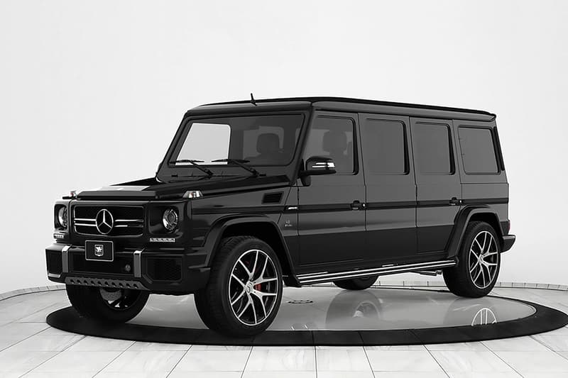 防彈級 Mercedes-AMG G63 加長轎車版登场