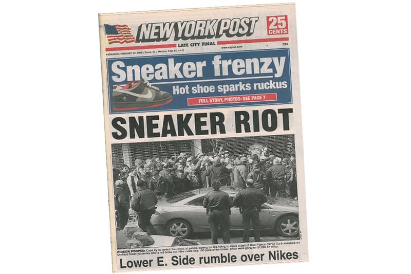 當年 Staple Pigeon x Nike SB Dunk Low 的搶購熱不輸 Supreme