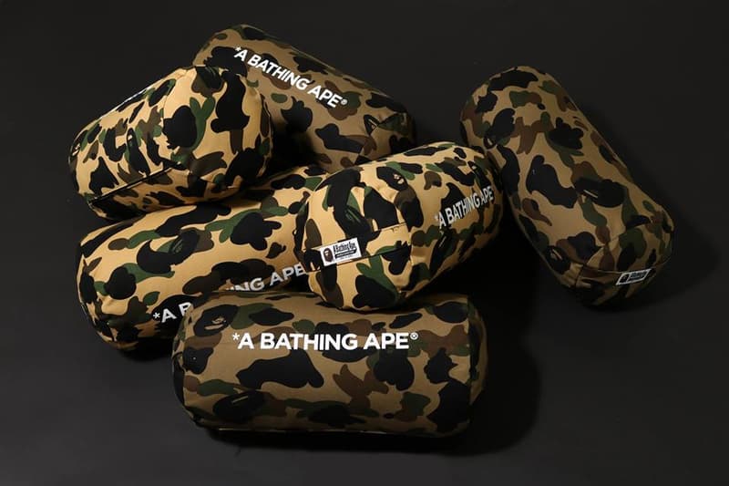 A BATHING APE® 全新 1st Camo 迷彩抱枕即將上架