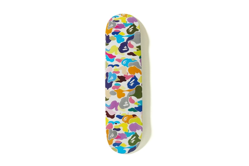 A BATHING APE® Multi Camo 迷彩滑板登场