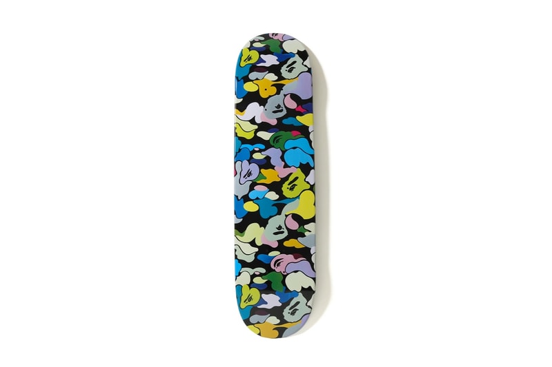 A BATHING APE® Multi Camo 迷彩滑板登场