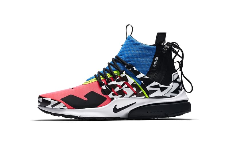 ACRONYM x Nike 2018 聯名 Presto Mid 官方圖片曝光