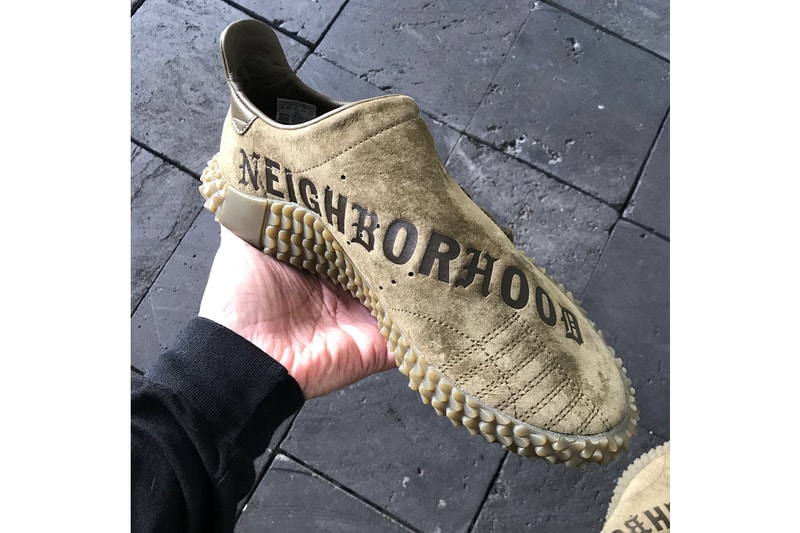 泷澤伸介曝光 adidas Originals x NEIGHBORHOOD 全新聯名 Kamanda 鞋款