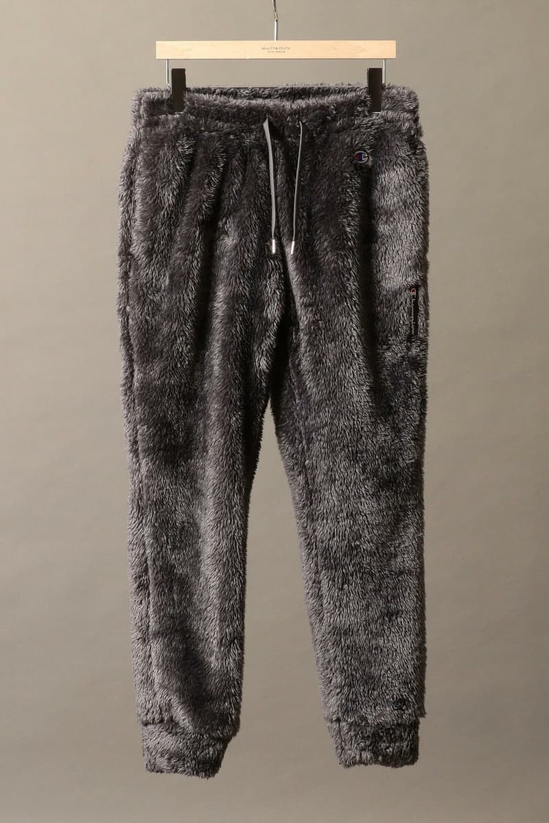 BEAUTY & YOUTH x Champion 2018 秋冬聯名 Sherpa Fleece 系列