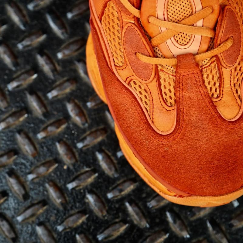 Ceeze 打造 adidas Originals YEEZY 500「Apricot Orange」客製版本