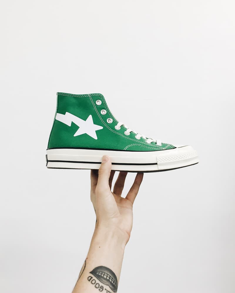 Chinatown Market 打造全新 Converse x A BATHING APE 客製「聯名」鞋款