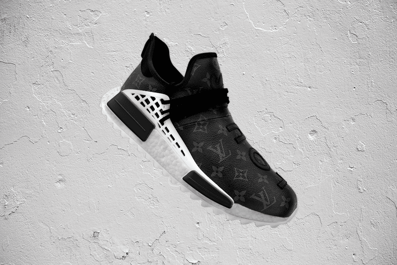 藝術家打造 Louis Vuitton x adidas Originals NMD Hu「Eclipse」客製鞋款
