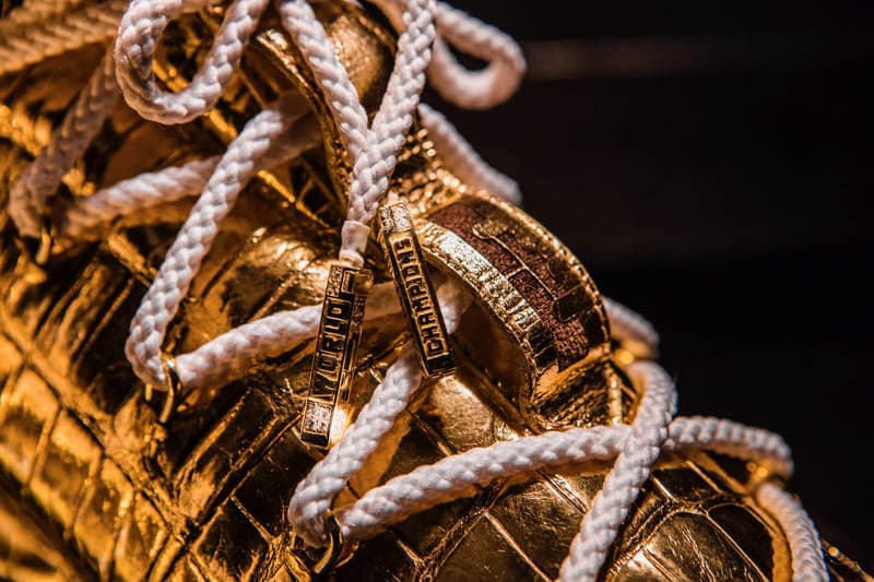 The Shoe Surgeon 為 LeBron James 打造特別版 Nike LeBron 15 鍍金镶钻鞋款