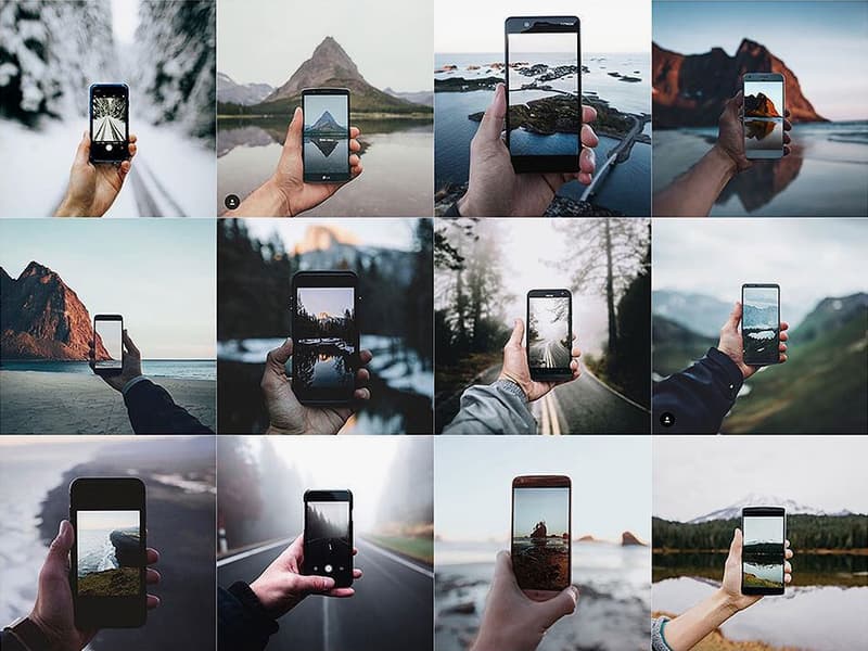 Insta_Repeat 為你綜合風格一樣的 Instagram 圖片