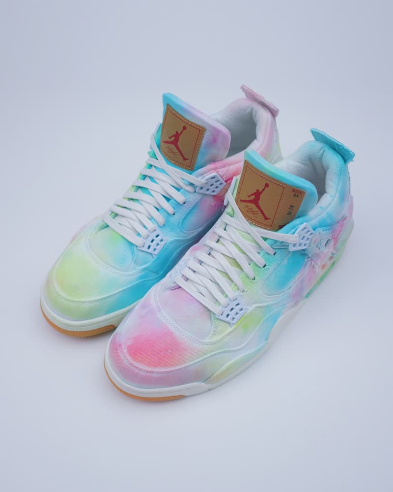 Larry Luk 打造 Levi's x Air Jordan 4 扎染定製版本