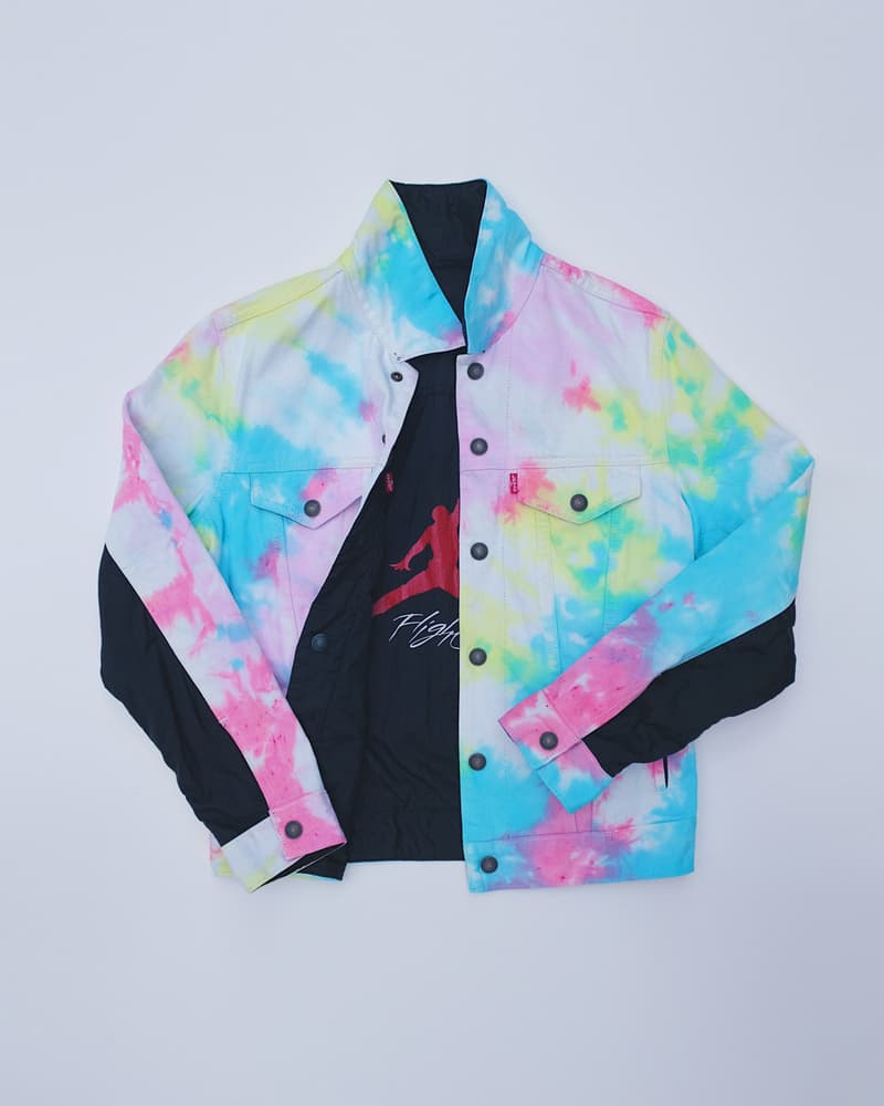 Larry Luk 打造 Levi's x Air Jordan 4 扎染定製版本