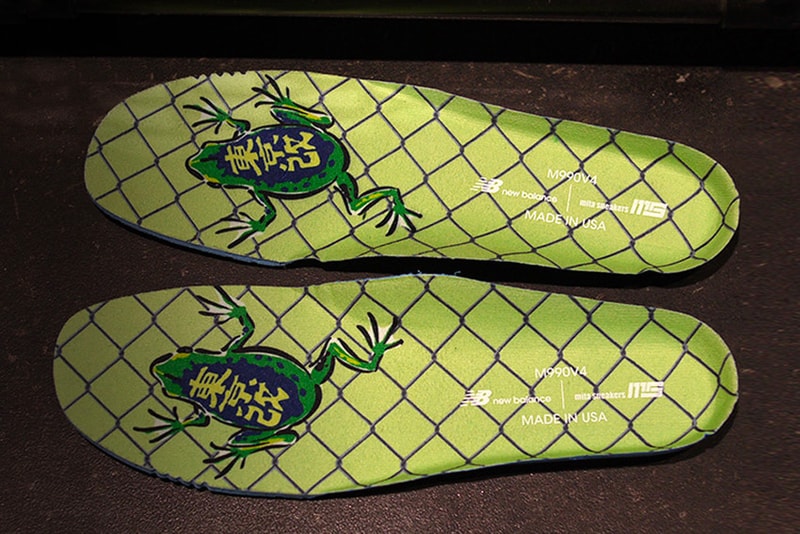 New Balance x mita sneakers 全新聯名 990v4「Bouncing Frog」配色