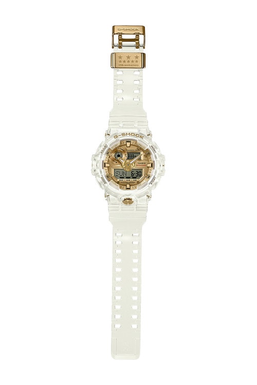 G-SHOCK 推出透明錶殼「Glacier Gold」35 周年別注系列