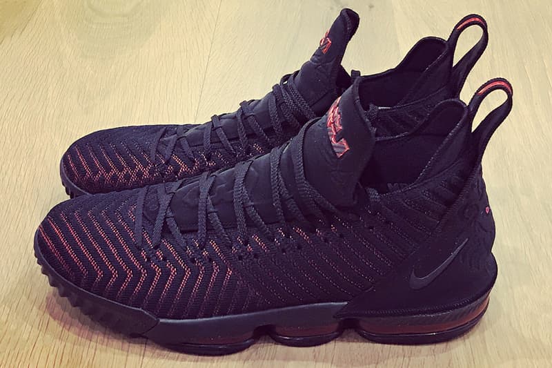 LeBron James 親自着用曝光全新 LeBron 16 簽名球鞋