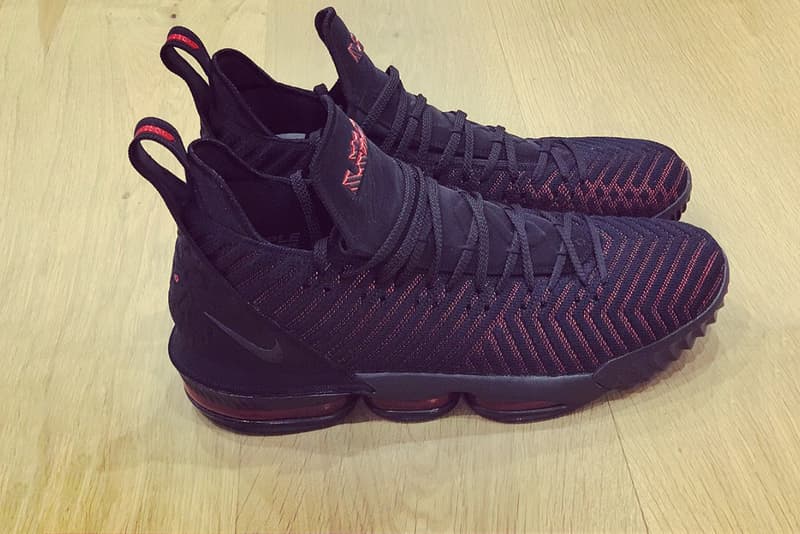 LeBron James 親自着用曝光全新 LeBron 16 簽名球鞋