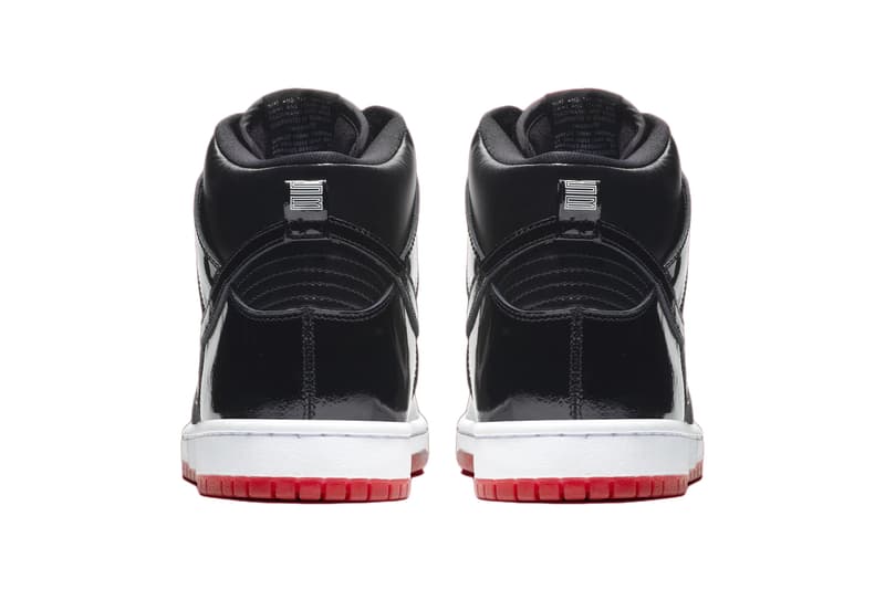Nike SB Dunk High 釋出全新「Bred」配色向 Air Jordan 11 致敬