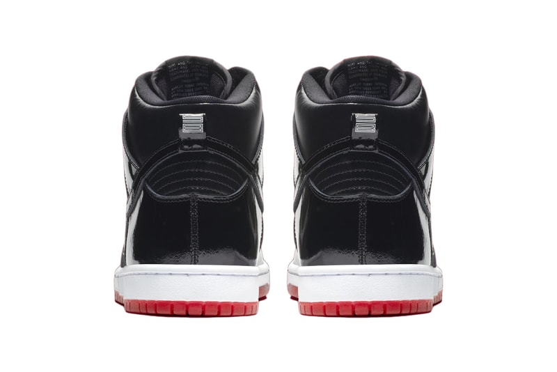Nike SB Dunk High 釋出全新「Bred」配色向 Air Jordan 11 致敬