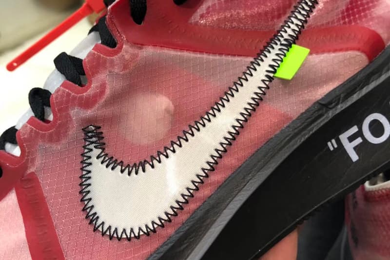 Off-White™ x Nike Zoom Fly SP 全新配色樣品曝光