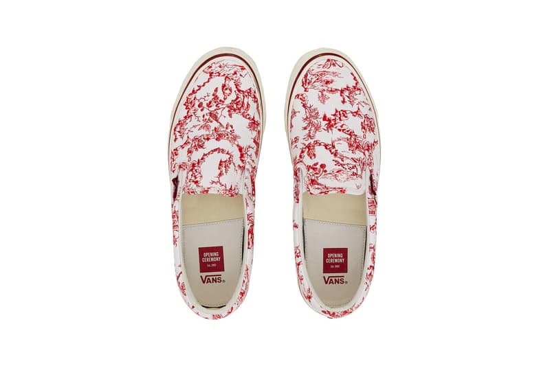 Opening Ceremony x Vans 全新聯名 Slip-On「Toile Pack」登場