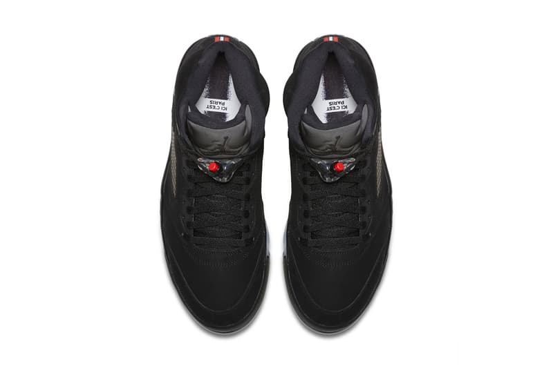 Paris Saint-Germain x Air Jordan 5 官方圖片釋出
